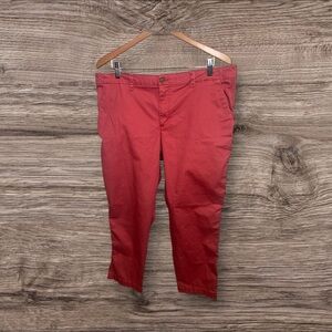 GAP Women’s Girlfriend Chino - salmon color - Size 16P
